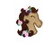 Horse Head with Flowers Girls Sew or Iron on Patch product 1